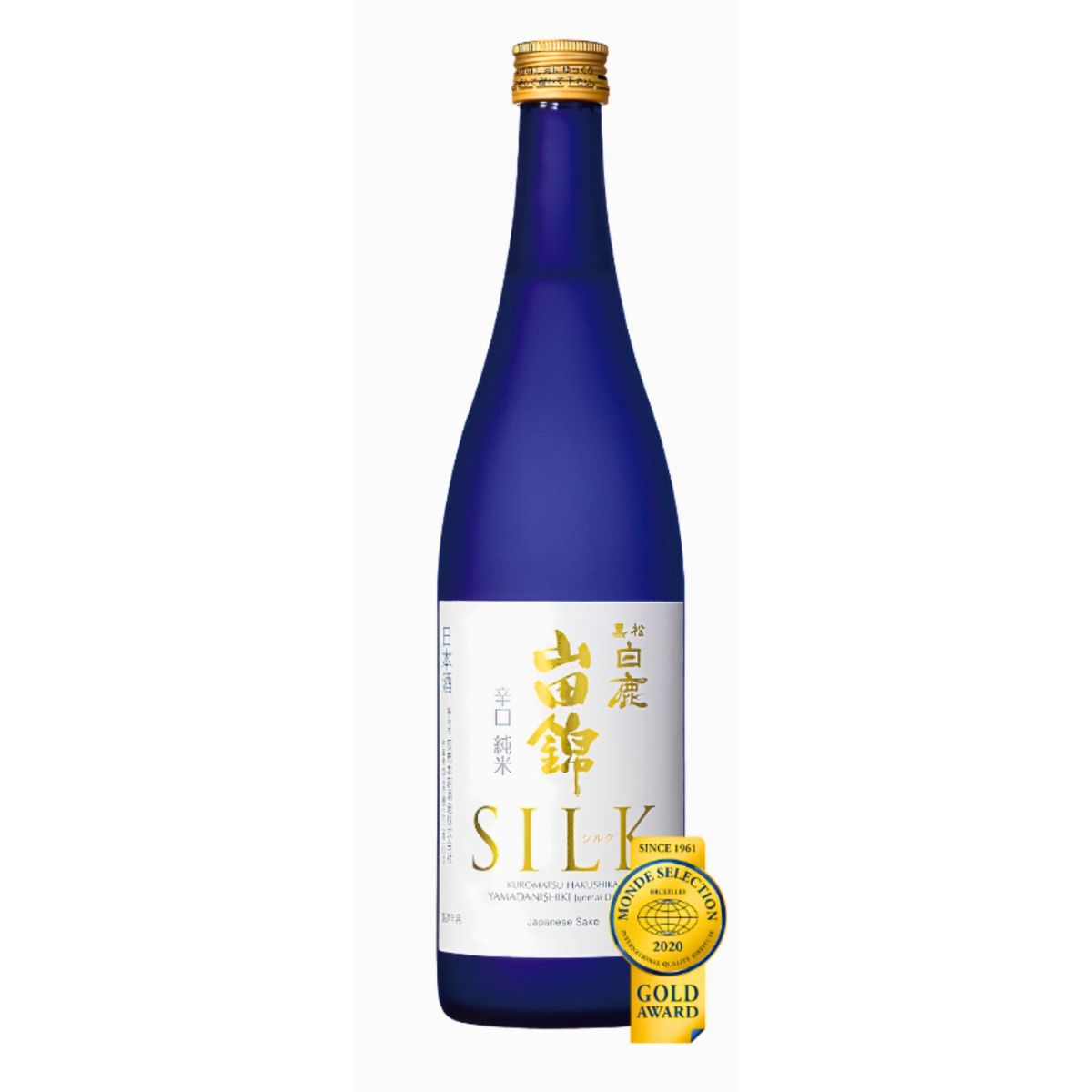 Sake Hakushika Junmai Yamadanishiki Silk 720ml