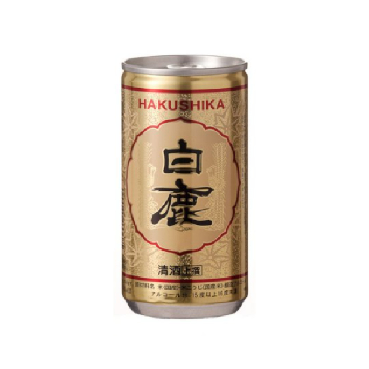 Sake Hakushika Tradicional Aluminium Can 180ml