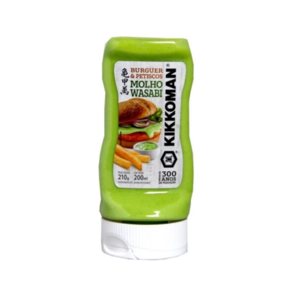 Molho de Wasabi Burguer e Petiscos – Kikkoman 200ml