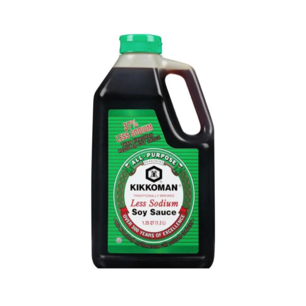 Molho de soja Less Sodium Kikkoman 1200ml