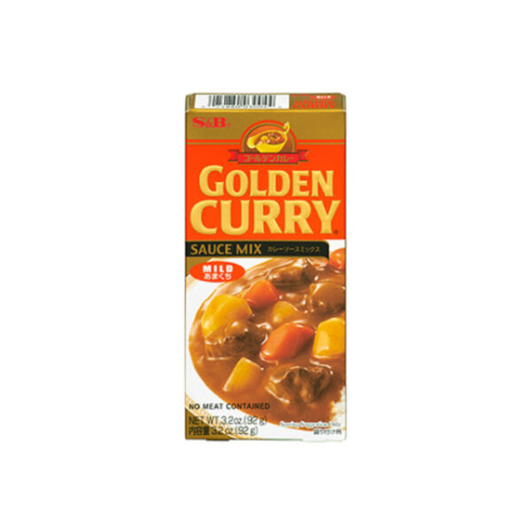 S&B Golden Curry Suave – Amakuchi 92g