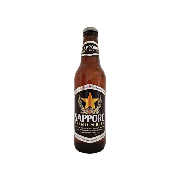 Cerveja Premium Sapporo Long Neck 355ml