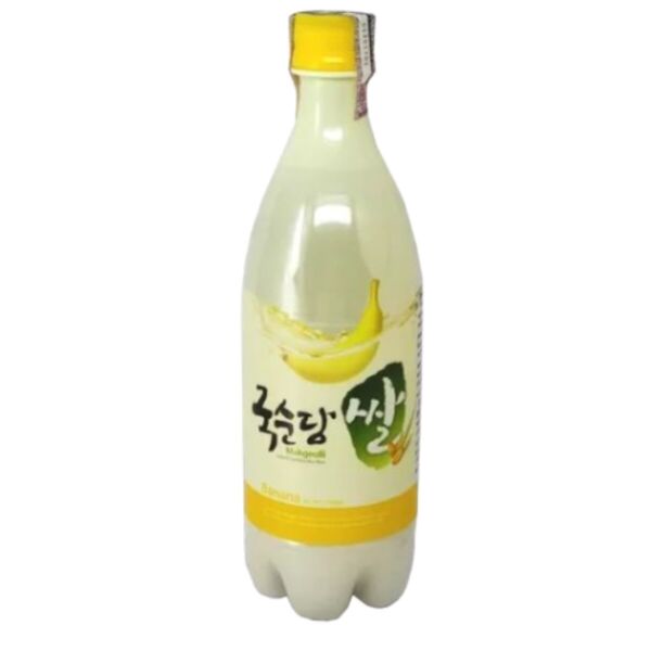 Vinho de Arroz Coreano Makgeolli Banana 750ml